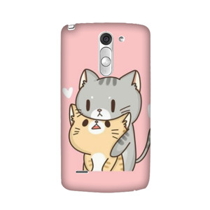 Cute Pink Cat Custom Case Design ESCHP0023 Casing HP