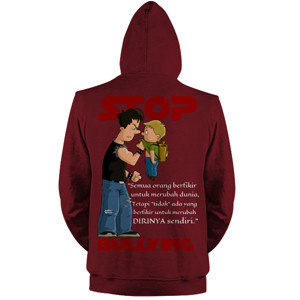 Jaket Hoodie Stop Bullying 2