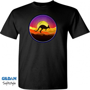 Kaos Kangaroo Silhouette