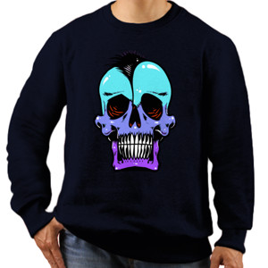 Jaket Sweater Mohak Skull