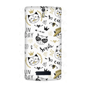 Cute Cat Stickers 2 Casing HP