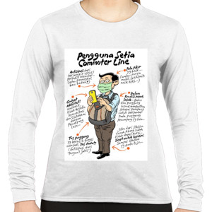 Kaos Pengguna Setia Commuter