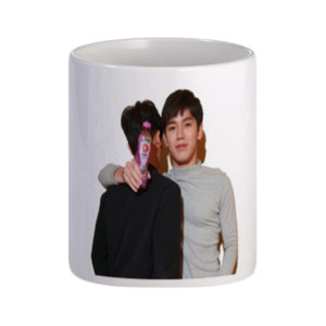 Mug Mug Putih Merchendise Couple Polca Variasi 2