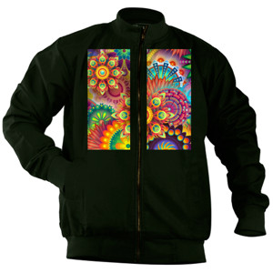 Jaket Bomber abstract