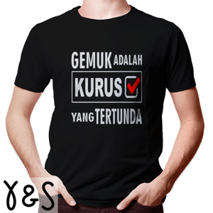 Kaos Ukuran Besar Gemuk Kurus Tertunda
