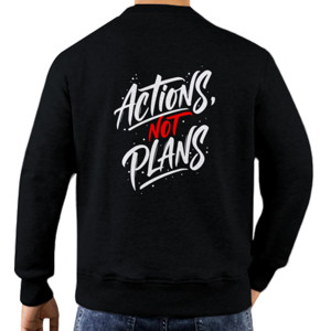 Jaket Sweater No Talk Just Do T-Shirt