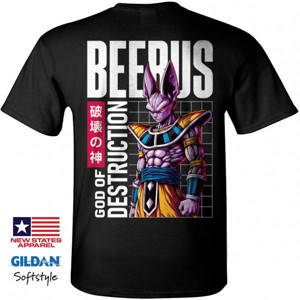 Kaos Reguler Beerus God of Destruction