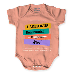 Baby Jumper Wearthememo T-Shirt Fokus Nambah Istri
