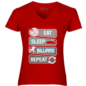 Kaos Kaos Billiard / Baju Bilyar 022