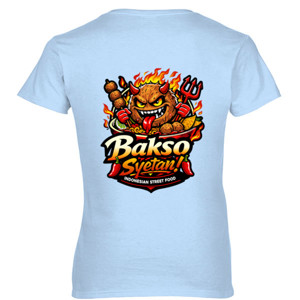 Kaos Bakso Syetan Level Neraka