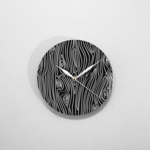 Jam Dinding WHITE LINES 