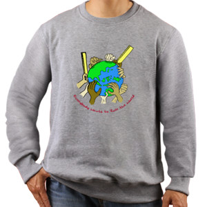 Jaket Sweater Everybody Wants to Rule the World