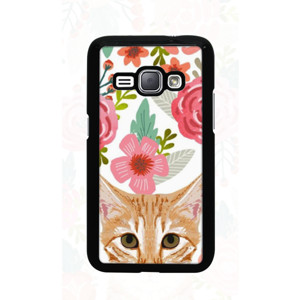Cute Flowery Cat Casing HP