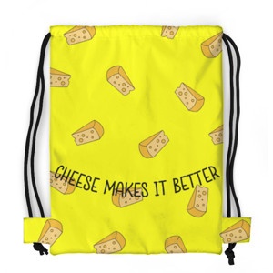 Tas Serut Fullprint Cheese Makes It Better