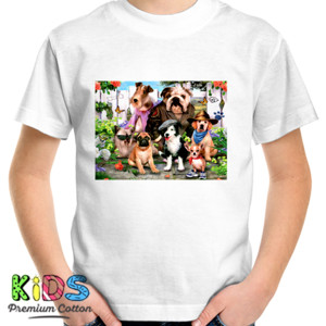 Kaos Keluarga Binatang Lucu