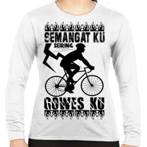 Kaos Semangat Ku seiring Gowes Ku