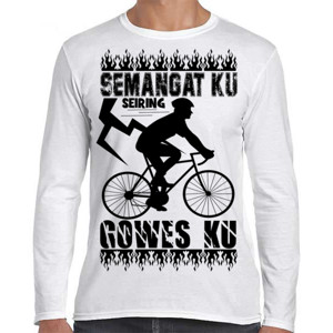 Kaos Semangat Ku seiring Gowes Ku