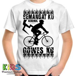 Kaos Semangat Ku seiring Gowes Ku