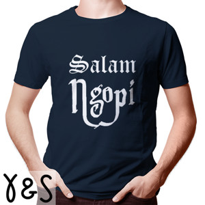 Kaos Salam ngopi