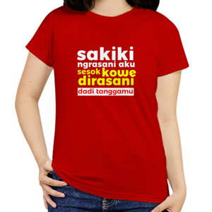 Kaos KAOS PARODI SAKIKI