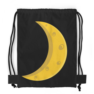 Tas Serut Fullprint Bulan Sabit (Crescent Moon)