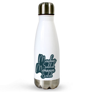 Botol Termos Menebar Sedekah Memanen Berkah