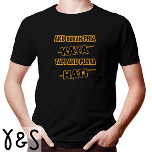 Kaos KAOS PRIA KAYA HATI