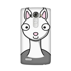 Casing Animal 001 (White & All Type Smartphone)  Casing HP