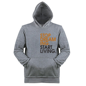 Jaket Hoodie Kaos Stop Dreaming