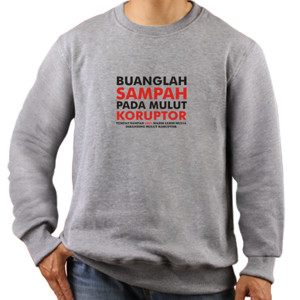 Jaket Sweater Buanglah Sampah
