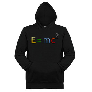 Jaket Hoodie E = MC2