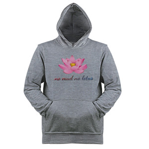 Jaket Hoodie no mud no lotus
