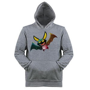 Jaket Hoodie Cute Bat - Kaos Kelelawar Keren