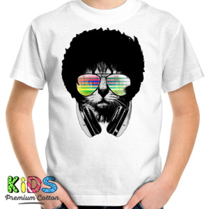 Kaos Afro Cat Kaos Keren
