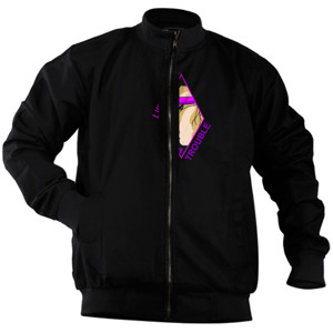 Jaket Bomber TROUBLE 
