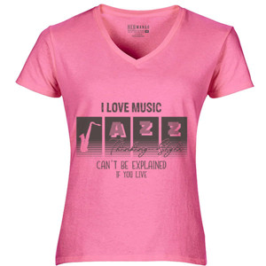 Kaos I Love Music Jazz  