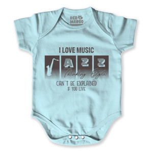 Baby Jumper I Love Music Jazz  