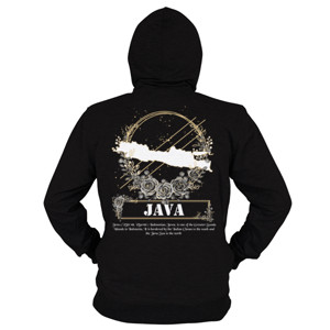 Hoodie Zipper Java - Indonesia