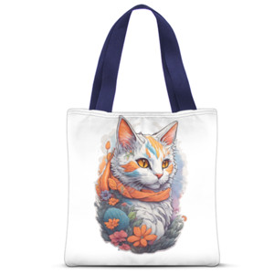 Tas Tote Fullprint Whisker Wonderland
