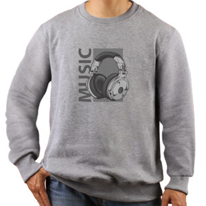 Jaket Sweater Music