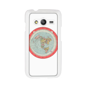 Flat Earth Map Casing HP