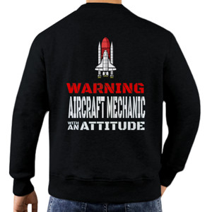 Jaket Sweater aircraft mechanic