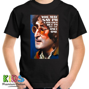 Kaos John Lennon Potret Lukisan