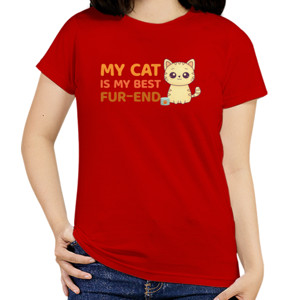 Kaos Cat Lover Pencinta Kucing My Cat is my Best Furend