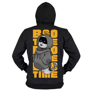 Hoodie Zipper Pria Sancashirts - Boo Time