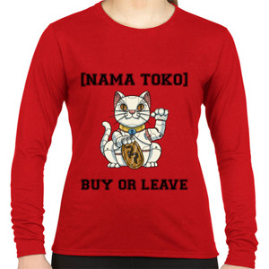 Kaos Kucing Penglaris Maneki Neko