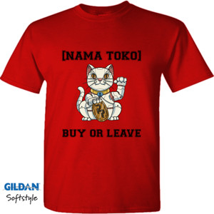 Kaos Kucing Penglaris Maneki Neko
