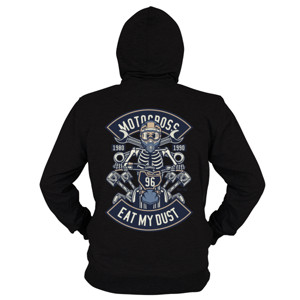 Hoodie Zipper motocross eat my dust