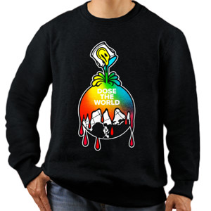 Jaket Sweater Dose The World Graphic