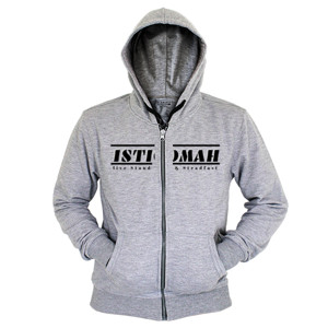 Hoodie Zipper Istiqomah : live stand firm & steadfast